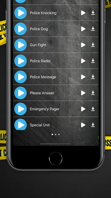 Скриншоты Police Ringtones