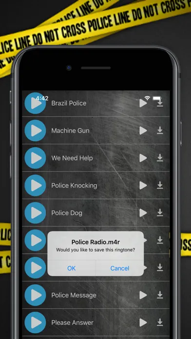 Скриншоты Police Ringtones