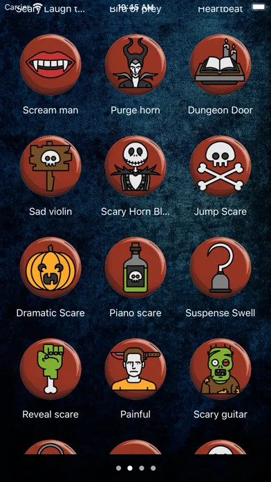 Tangkapan skrin Scary Ringtone Sounds