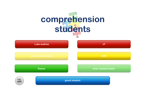 Autism iHelp-Comprehension SLP iPad 應用截圖