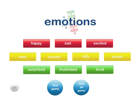 Autism iHelp – Emotions iPad  Screenshots