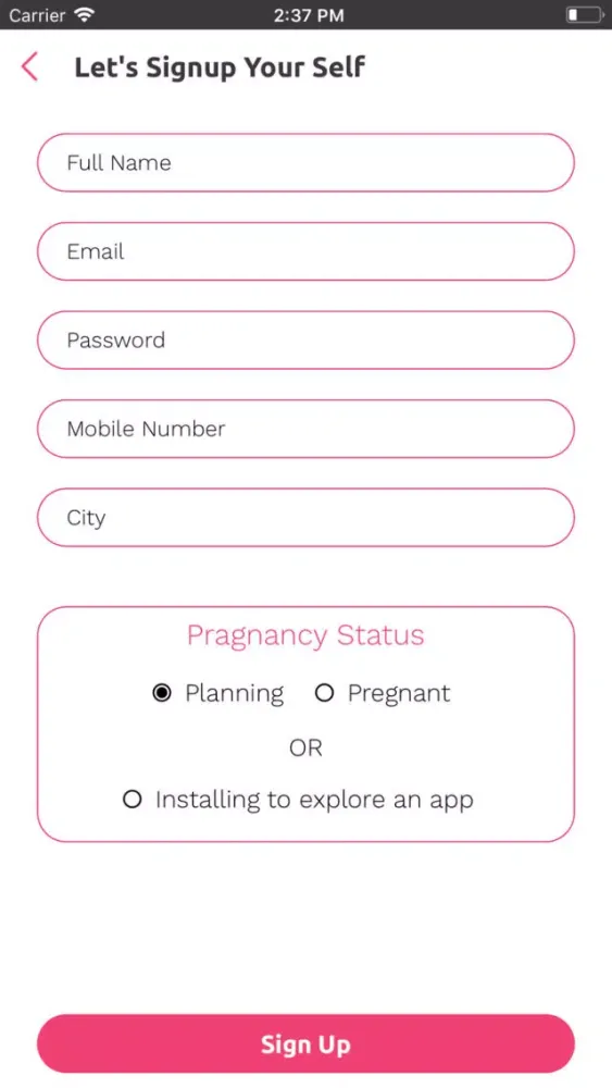 Pregnancy Guru Ekran Görüntüleri