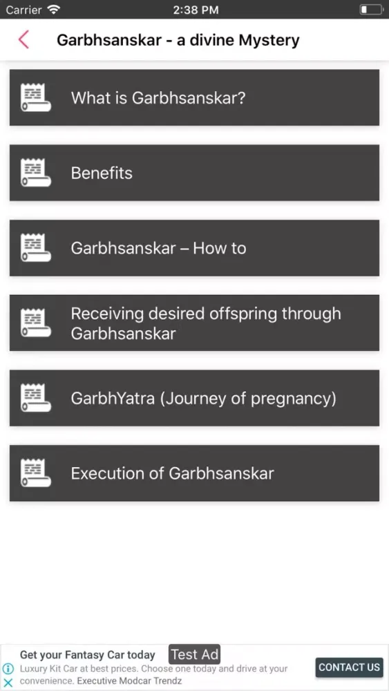 Pregnancy Guru Ekran Görüntüleri