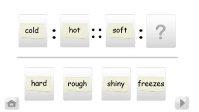 Zrzuty ekranu Kids iHelp – Word Analogy 1.0