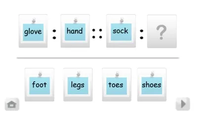 Zrzuty ekranu Kids iHelp – Word Analogy 1.0