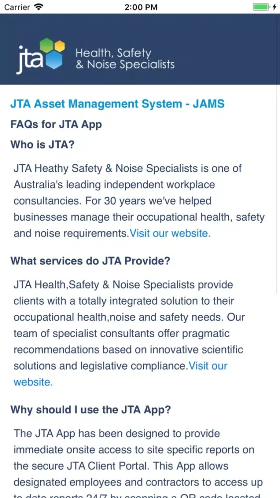 JTA Screenshots