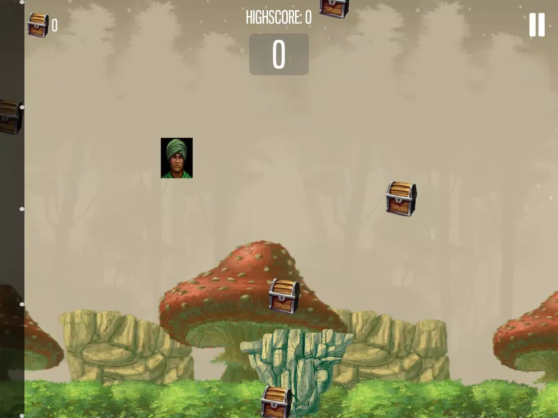 Ảnh chụp màn hình của Adventure Jump Over iPad 