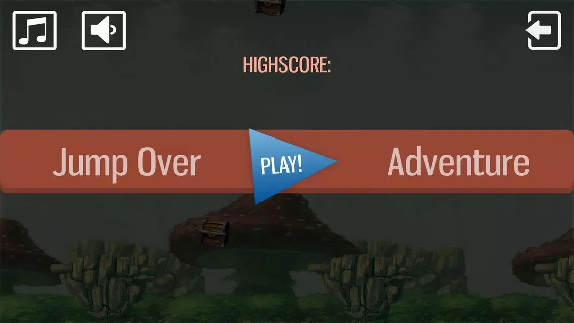 Ảnh chụp màn hình của Adventure Jump Over
