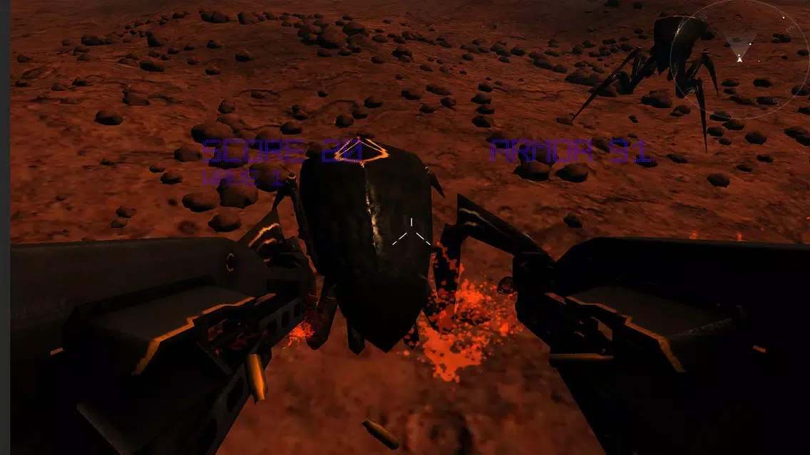 Tangkapan skrin VR Alien Zone