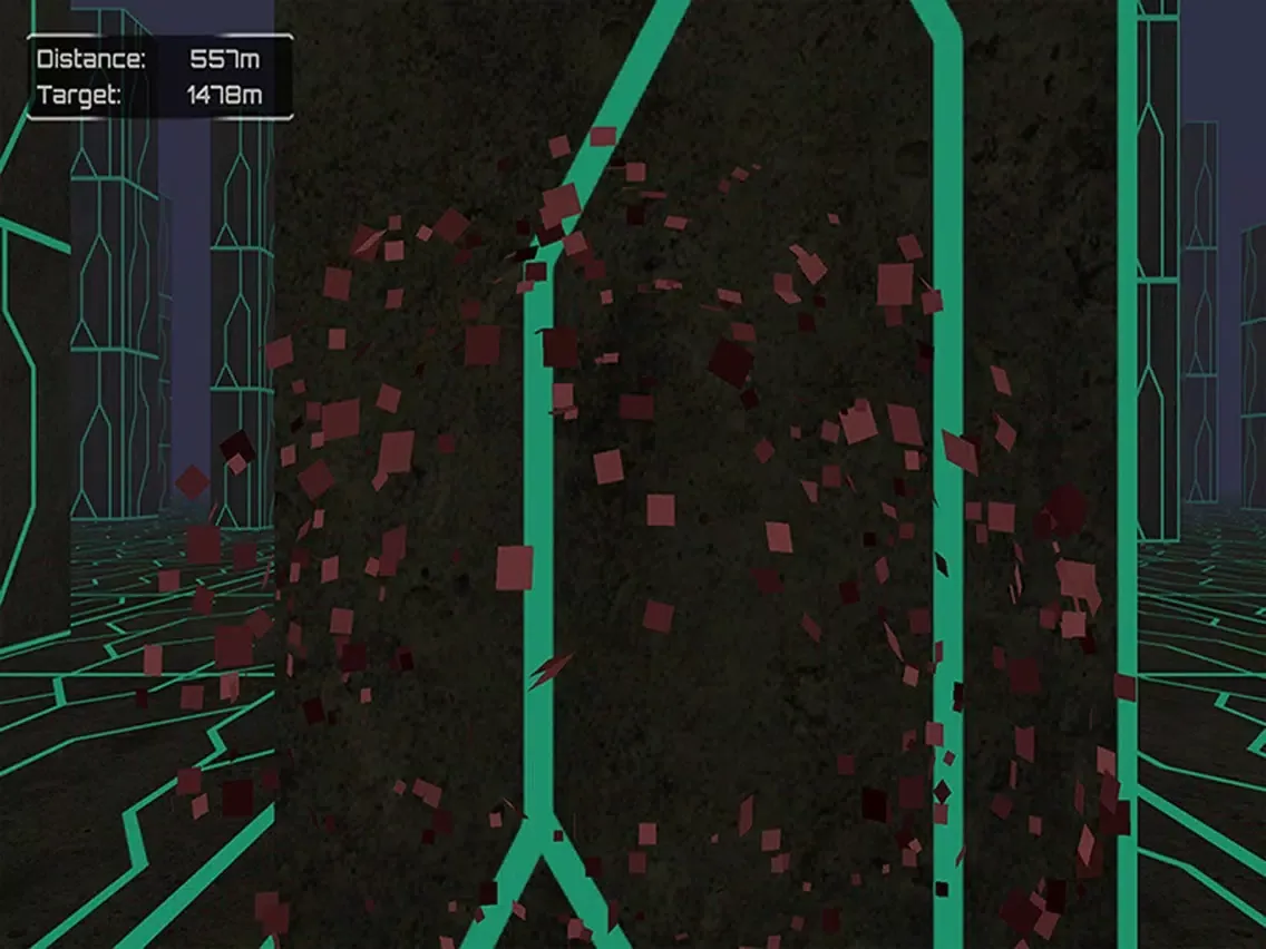 Capturas de tela do SciFi Race iPad 