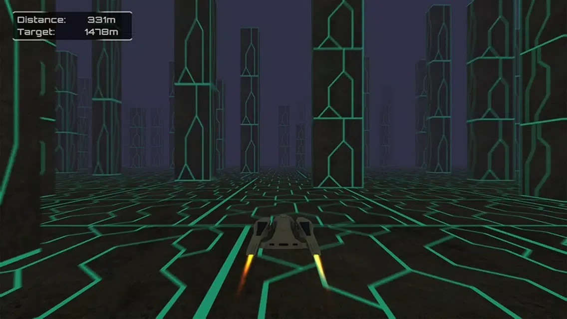 Capturas de tela do SciFi Race