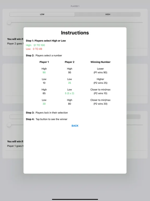 HighLow - A Mind Game iPad  سکرین شاٹس