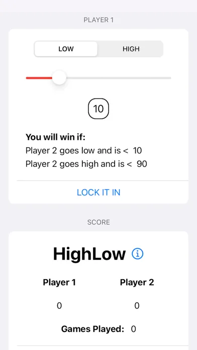 HighLow - A Mind Game سکرین شاٹس