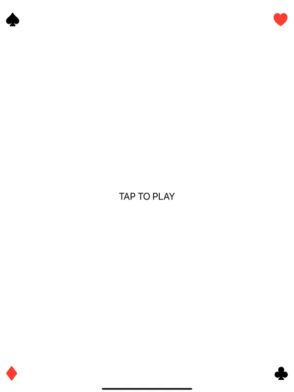 Sevens - A Simple Card Game iPad  スクリーンショット
