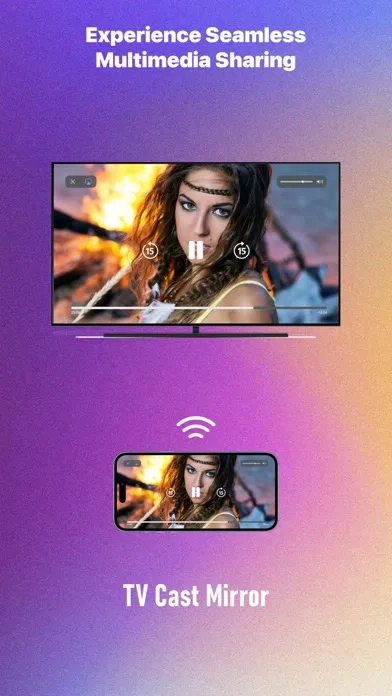Tangkapan layar TV Cast Mirror