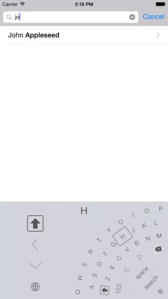 ThumbFan Keyboard Ekran Görüntüleri