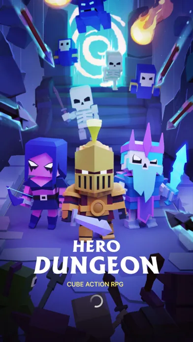 Capturas de pantalla de Hero Dungeon: Cube Action RPG