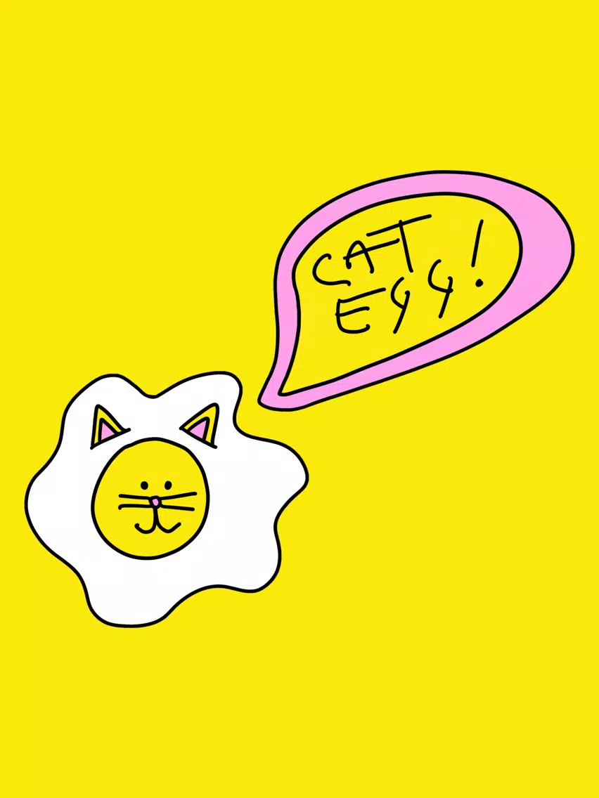 Captures d'écran de Cat Egg Sticker Pack iPad 
