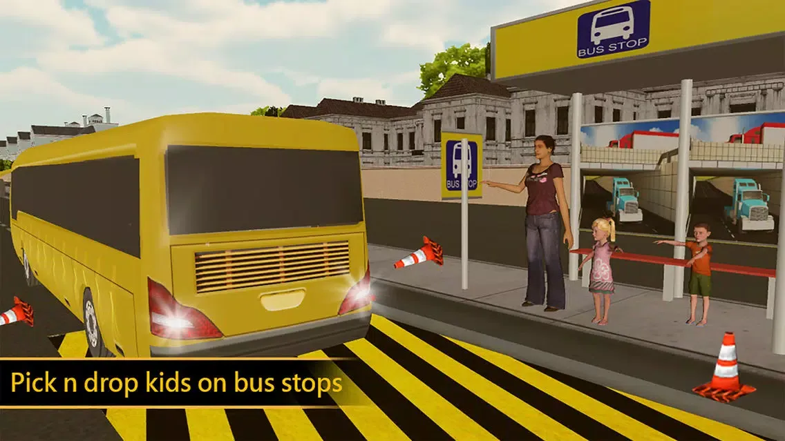 Capturas de pantalla de City School Bus Driver - Coach Driving Simulator