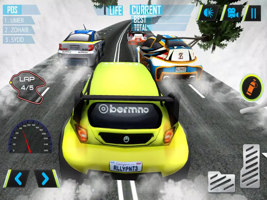 Zrzuty ekranu Rally Racer 2017 - Winter Sports Car Drift Ultra iPad 