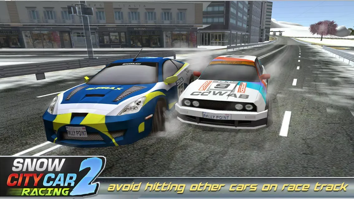 Zrzuty ekranu Rally Racer 2017 - Winter Sports Car Drift Ultra