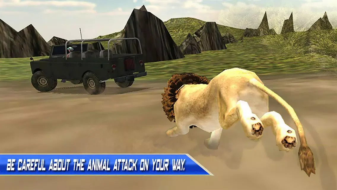 Captures d'écran de Safari Park Adventure – Wild Animal Attack Escape