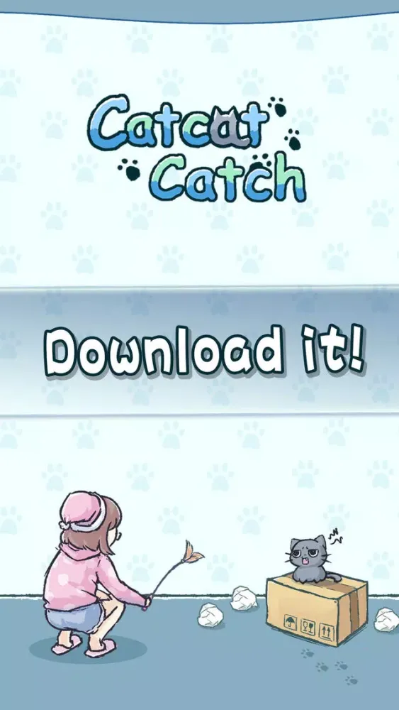 Cat Cat Catch-fun puzzel game স্ক্রিনশট