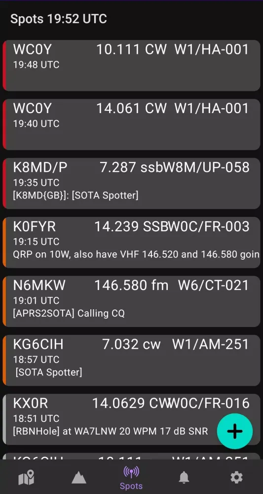 Capturas de pantalla de SOTA Activator