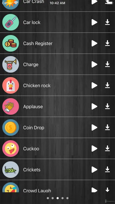 ภาพหน้าจอของ Big Button Sound Effects