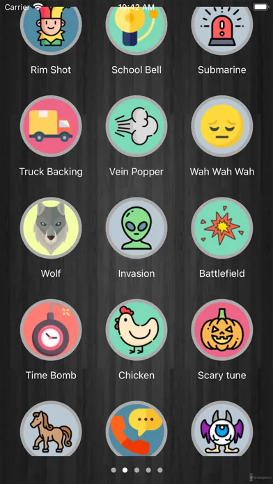 ภาพหน้าจอของ Big Button Sound Effects