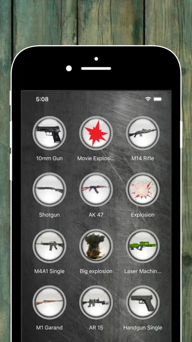Screenshot di Gun and Explosion Ringtones +
