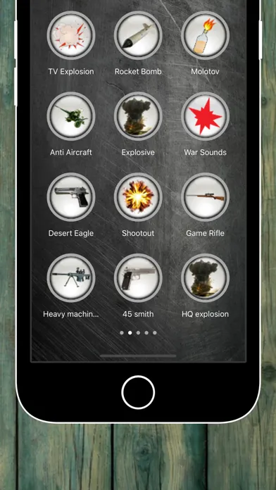 Screenshot di Gun and Explosion Ringtones +