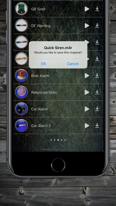 Siren Ringtones 스크린샷