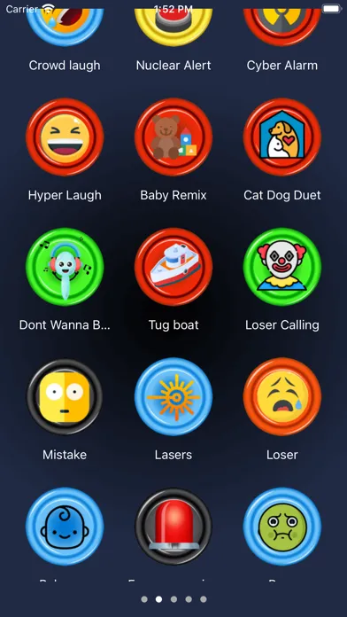 Capturas de tela do Top Funny Ringtones