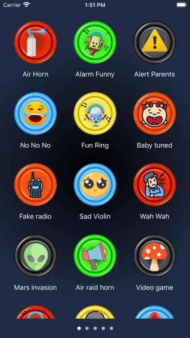 Capturas de tela do Top Funny Ringtones