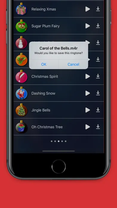 Captures d'écran de Christmas Ringtones +