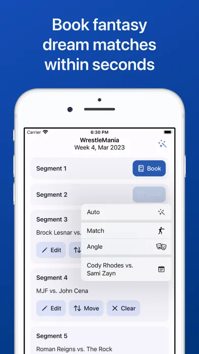 Pro Wrestling Manager 2024應用截圖
