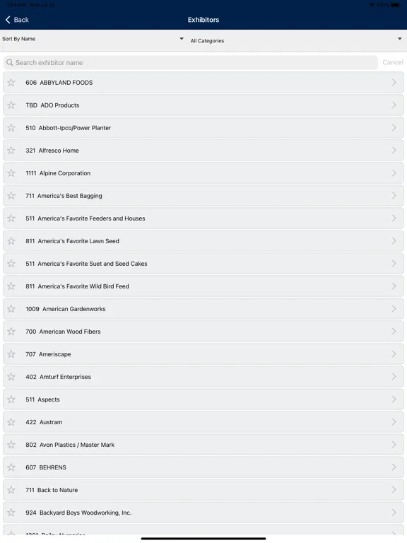 Tangkapan layar Prince Corporation iPad 
