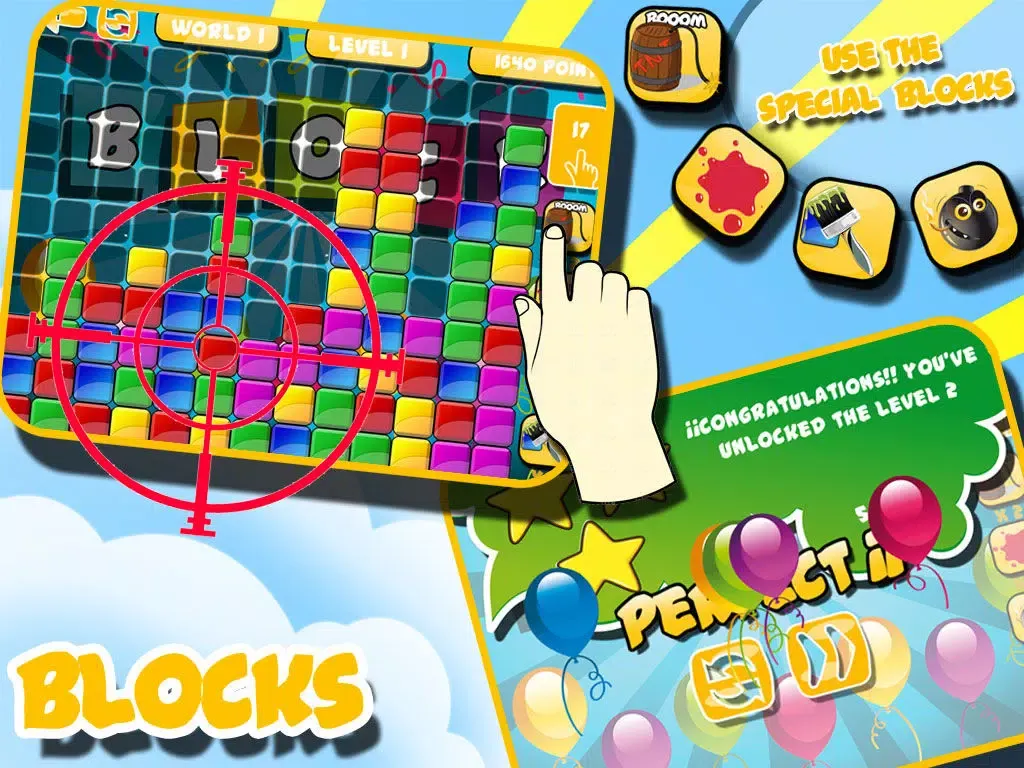 BlockTrix iPad  스크린샷