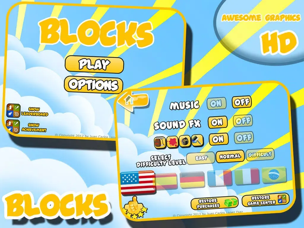 BlockTrix iPad  스크린샷
