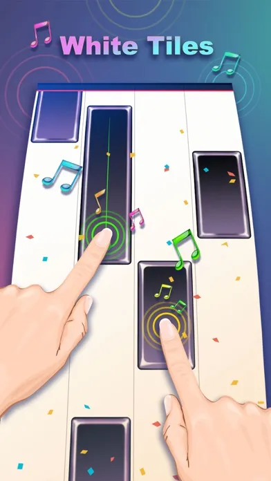 Music Tiles 2 - Black & White Tile スクリーンショット