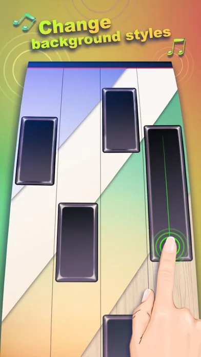 Music Tiles 2 - Black & White Tile スクリーンショット