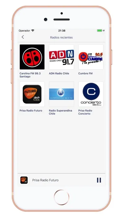 Radios de Chile - AM/FM سکرین شاٹس