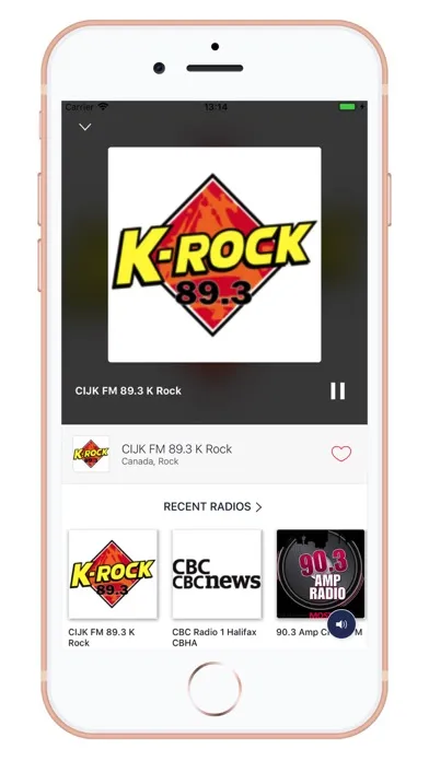 Capturas de pantalla de Radio Canada - AM/FM