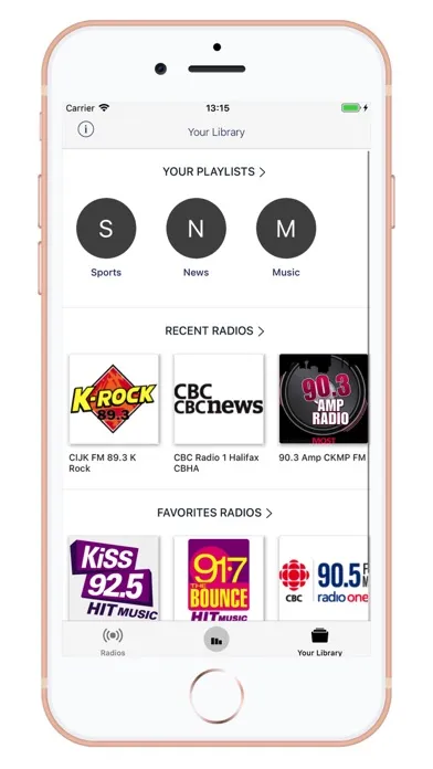 Capturas de pantalla de Radio Canada - AM/FM