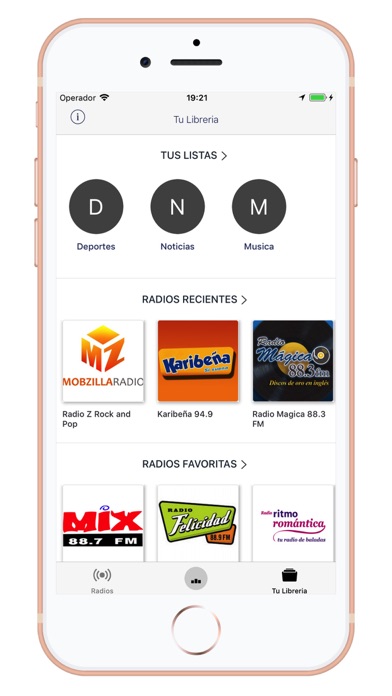 Скриншоты Radios de Peru - AM/FM