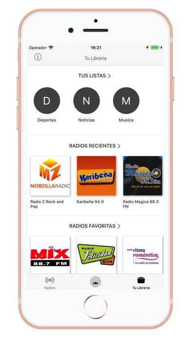 Radios de Peru - AM/FM 스크린샷