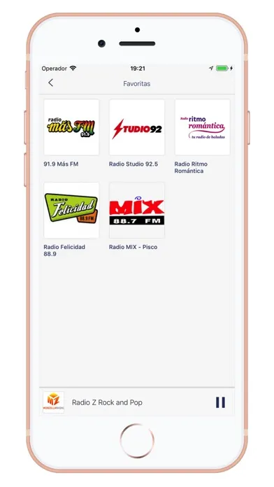 Radios de Peru - AM/FM 스크린샷
