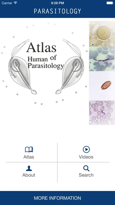 Captures d'écran de Parasitology