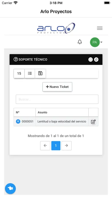 Скриншоты Arlo Proyectos